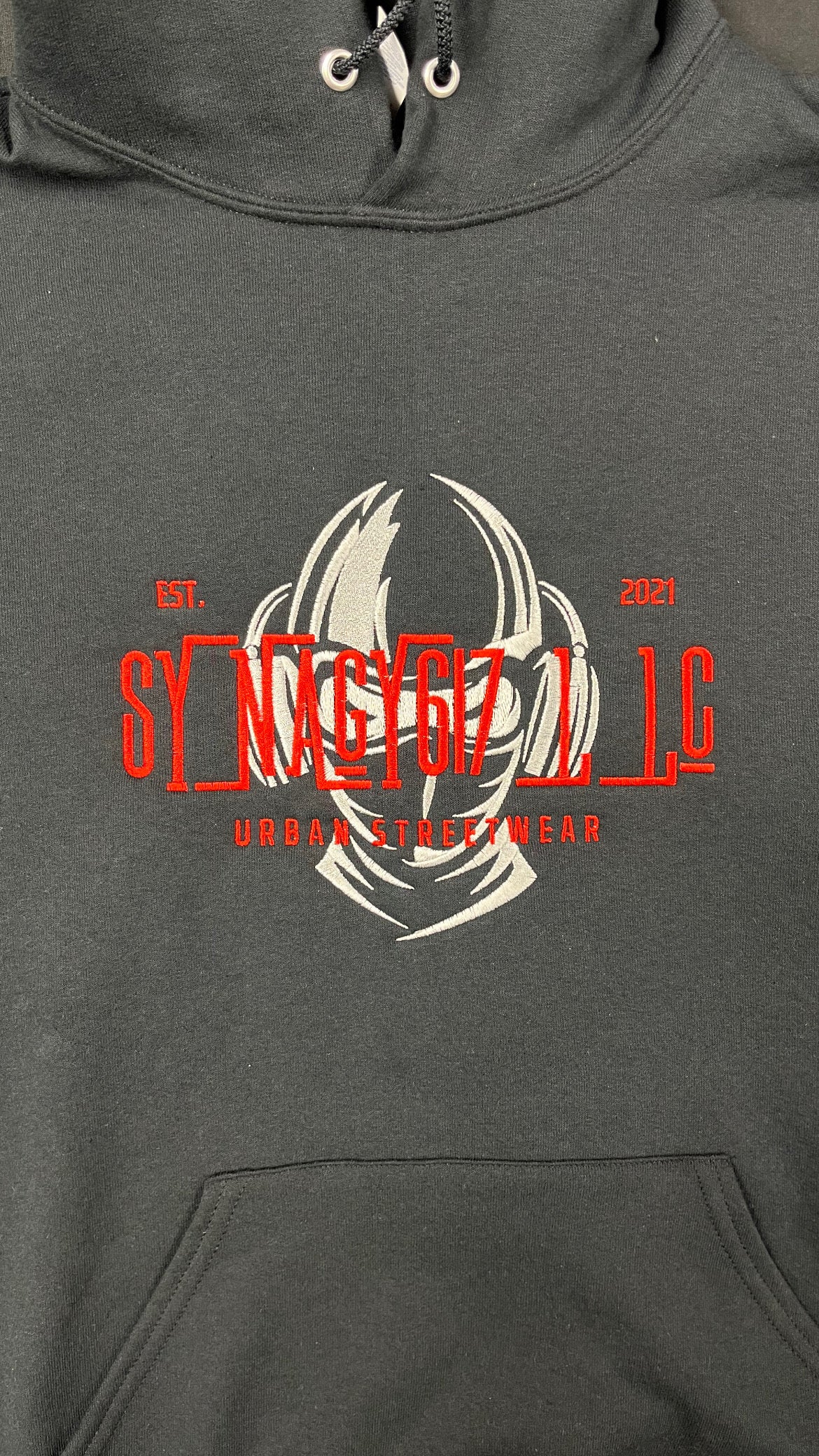 Black Synagy617 LLC HOODIE